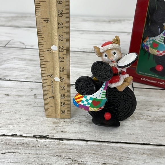 OREO CHRISTMAS ORNAMENT “Christmas with an OREO twist” 2000 vintage - Picture 3 of 8